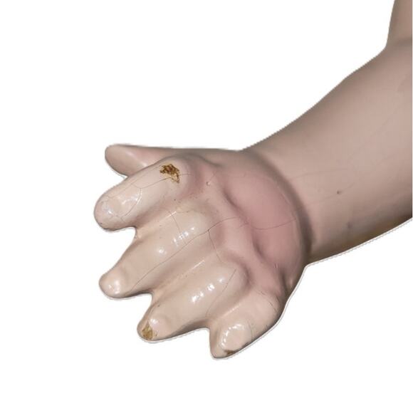 21"  Rare Antique  1920s - 30s Effanbee Lovums Mary Ann Comp Cloth Baby Dolls - Picture 16 of 16